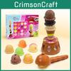Ice Cream Playset Early Childhood Development Interactive Design Toys Gifts