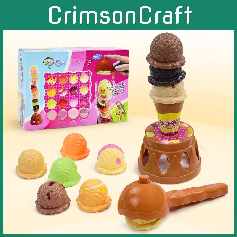 Ice Cream Playset Early Childhood Development Interactive Design Toys Gifts