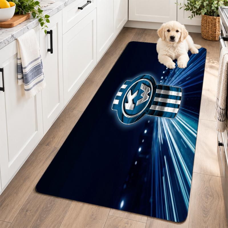 Flannel Kitchen Mat Kenworth Soft Area Rug Non Slip Floor Carpet Home Decoration