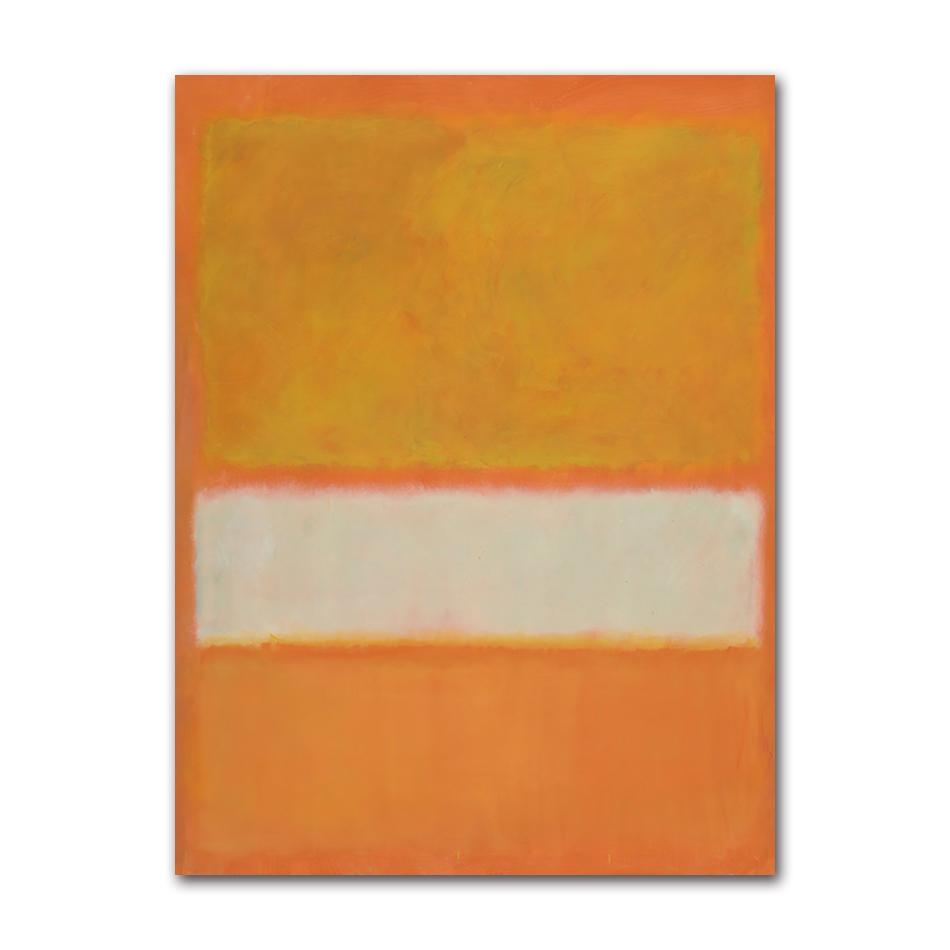 Famoso Poster di Opera d'Arte Astratta Colorata di Mark Rothko Pittura su Tela Arte Moderna da Parete Per Galleria Soggiorno Decorazione Casa