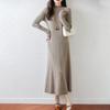 Women Sweater Dress 100% Wool MODERN NEW SAGA Turtleneck Knit Long Pullover Winter Jumpers Wool Long Dress Female