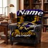 Niestandardowy Miękki Koc Ravens Pride Koc Flanelowy Ciepły Koc na Sofę Łóżko Kemping Dekoracja Domu Wyjątkowy Prezent Świąteczny C10371