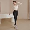 Women's Long Sleeve Yoga Top & Vest Set