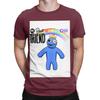 My Best Rainbow Gaming Friends Blue Novelty 100 Cotton TShirt Rainbow Gaming Friends Tops Tees For Unisex