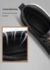 Men's Summer Cowhide Round Toe Breathable Leather Sneakers