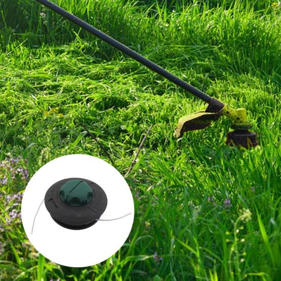 Cap de Tuns cu Fir Dublu Cap de Tuns Iarbă din Aliaj de Aluminiu Cap de Tuns Universal de Rezervă pentru Majoritatea Trimmerelor pe Benzină