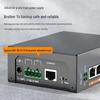 NetLINK HTB-G214-SI-M/SFP Gigabit Managed DIN-Schienen 2F4E Glasfaser-Transceiver