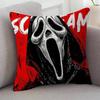 Movie Scream Game For Cartoon Print Peripheral Pillow Case Cushion Cover Home Decor Birthday Gift Pillowcover