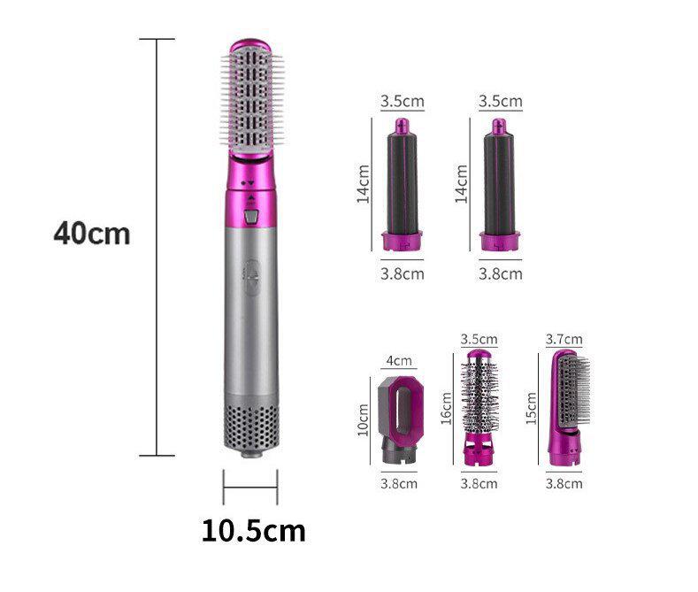 New Multifunctional 5-in-1 Hot Air Hair Dryer and Styler
