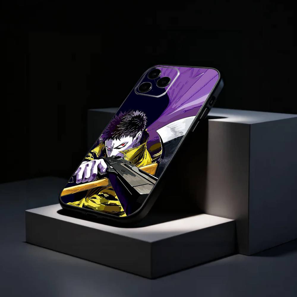 Lustiges One Punch M-Man Handyhülle Silikon Weich Für IPhone 17 16 15 14 13 12 11 X XR Plus Pro Max Plus