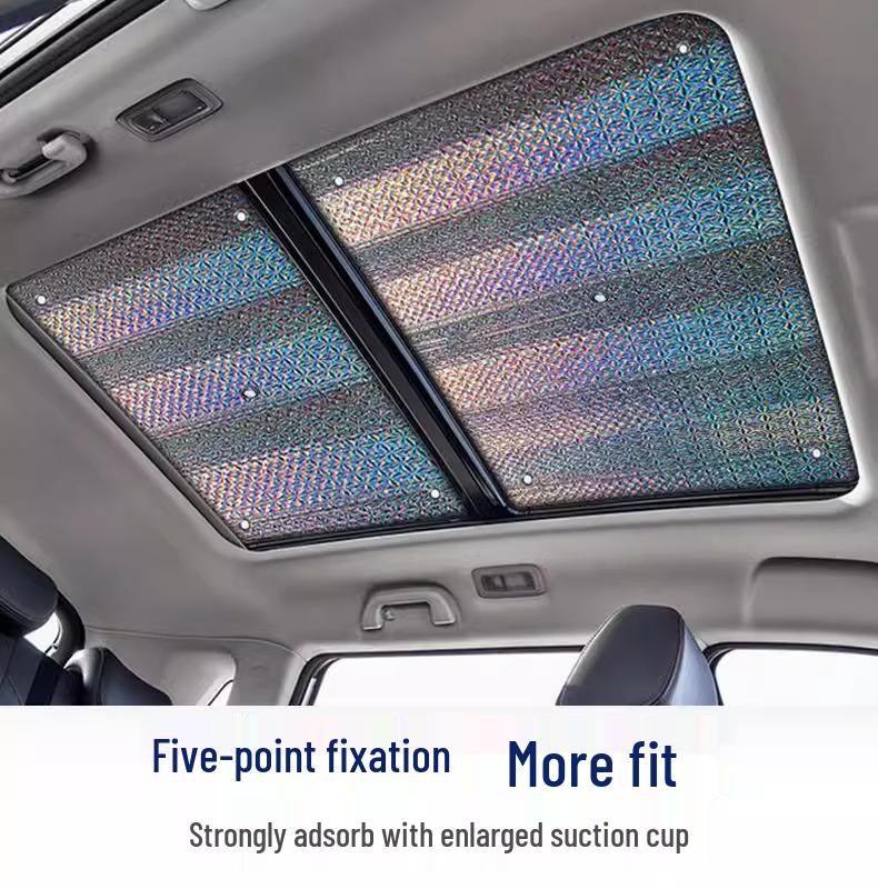 Zeekr 001/007 X Panoramisch Zonnedak Zonnescherm - Zonwering & Warmte-isolatie Dakraam Blocker