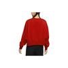 Nike CNY Collection New Year Edition Loose-Fit Knit Sport Long Sleeve Sweatshirt Women Sweatshirt Red DR7842-687