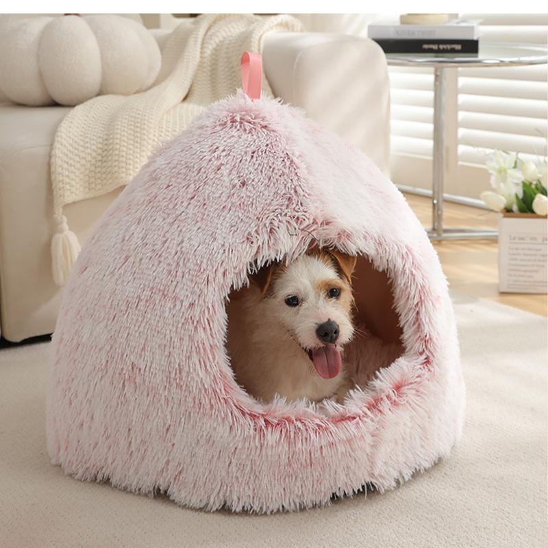 Winter Warm Dog Bed Soft Pet Sleeping Mat for Cats Small Medium Dogs Comfortable Dog Nest Cat Sleep Bed Dog Accessories