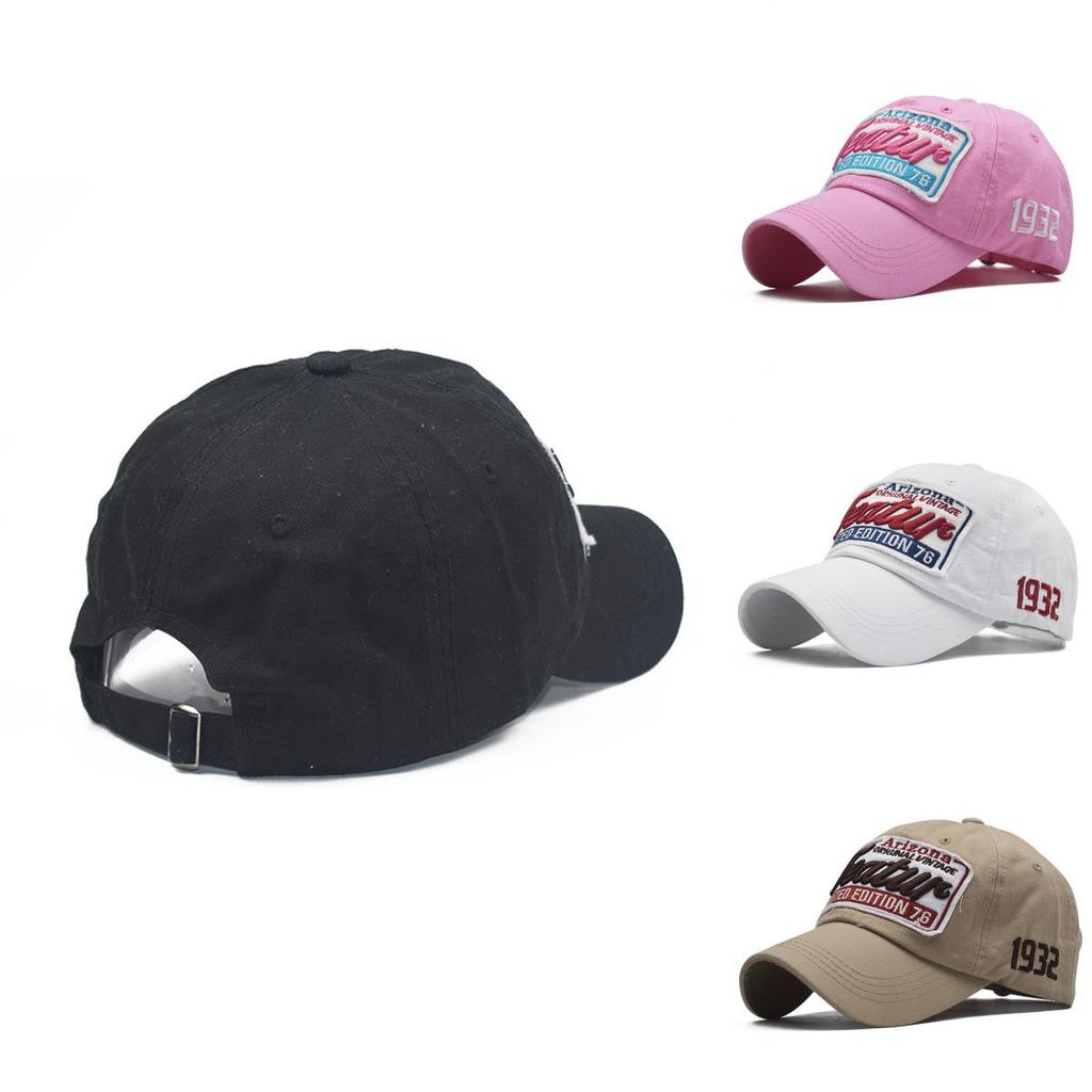 Premium Washed Cotton Baseball Hat With 3d Embroidered Letters