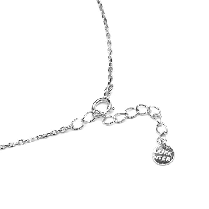 Collier - LUXENTER - Love - Argent 925 - Zircons Brillants - Plaqué Rhodium