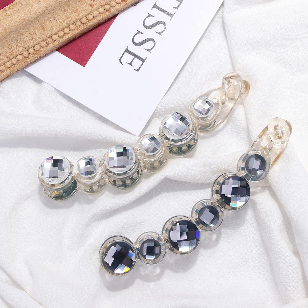 

Элегантные аксессуары для волос, модные для девочек, женские заколки для волос с кристаллами, заколка для волос, заколка для хвоста