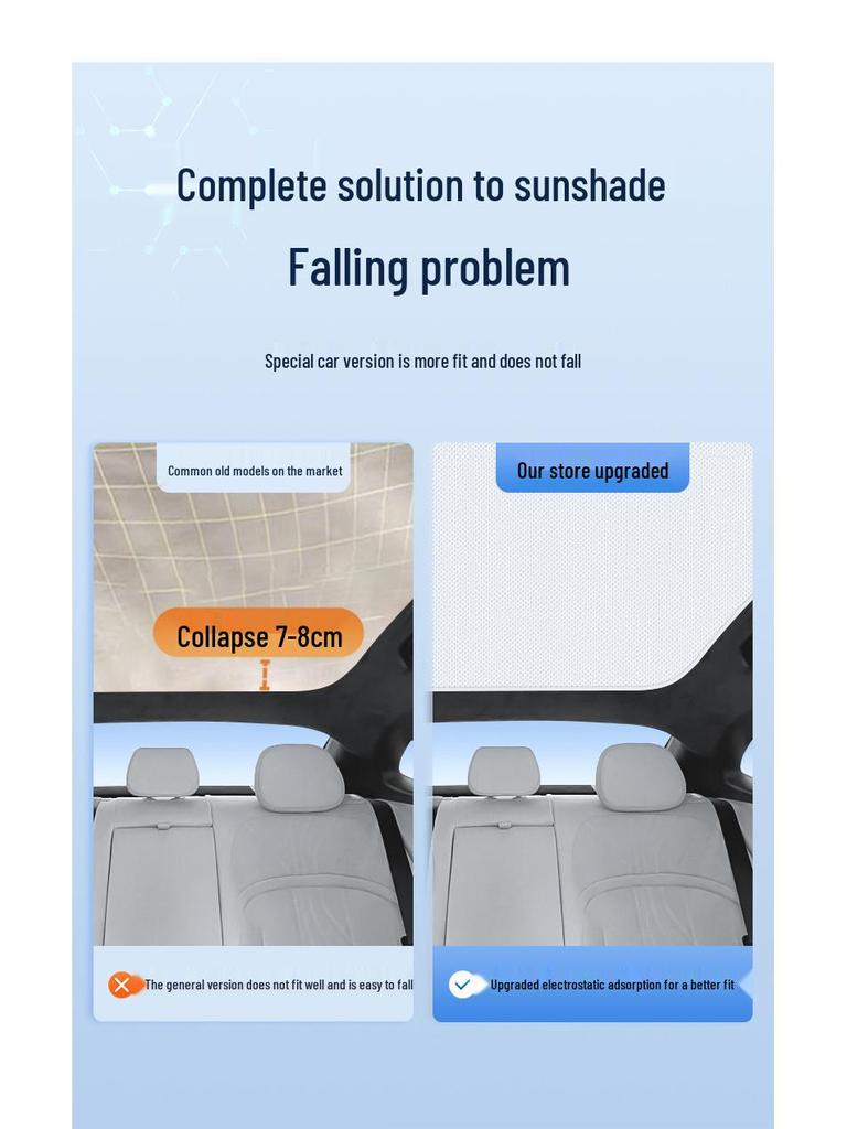 Geely Xingyue L Star Edition Sunroof Sunshade: Heat Insulation & Privacy Camping Baffle