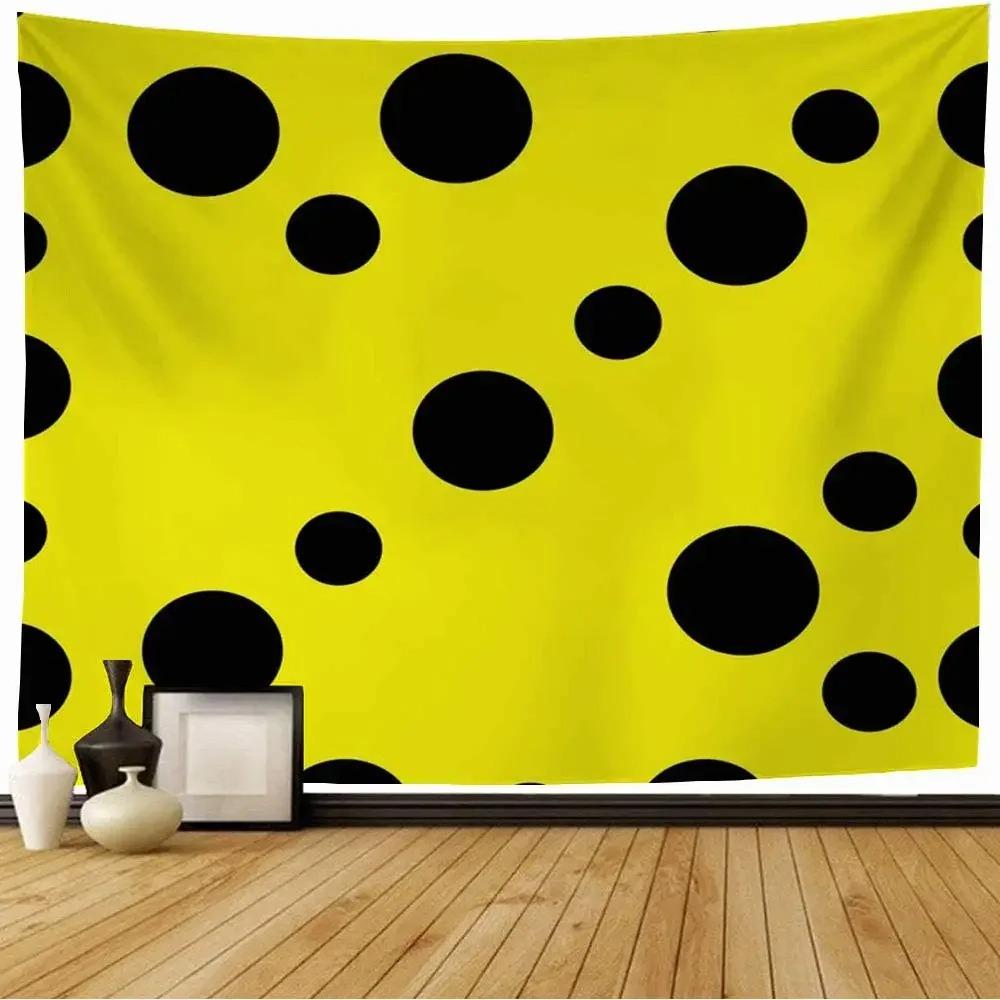 Circular Geometric Pattern Vintage Tapestry Office Living Room Decoration Home Wall Tapestry