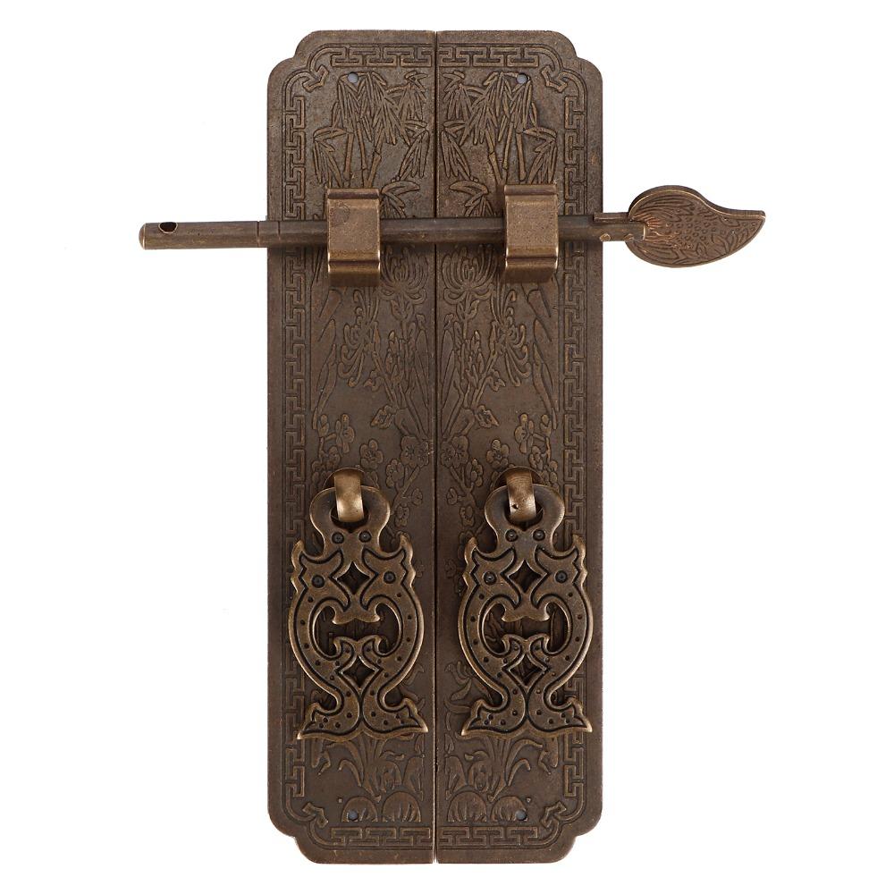 Retro Door Handle Kit Heavy Cabinet Pull Handle Hardware Furniture Handle Set  Dresser