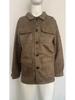 2023 Men's European & American Cowhide Velvet Multi-Pocket Casual Jacket