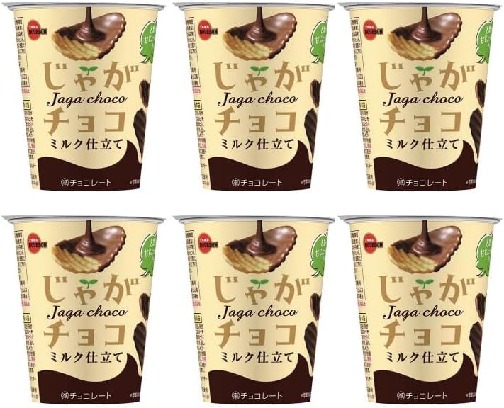 

картофельные чипсы со вкусом бурбона, 40 г x 6 шт., сладкая и соленая шоколадная закуска [Набор 6]