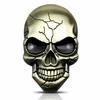 Metal Ghost Skull Sticker Crack Skeleton Car Decorate Motorcycle 3D Decal Stickers Emblem Badge Buccaneer Head Skull