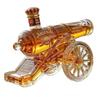 Creative Artillery Cannon Whiskey Decanter High Borosilicate Glass Cannon Wine Bottle Barware