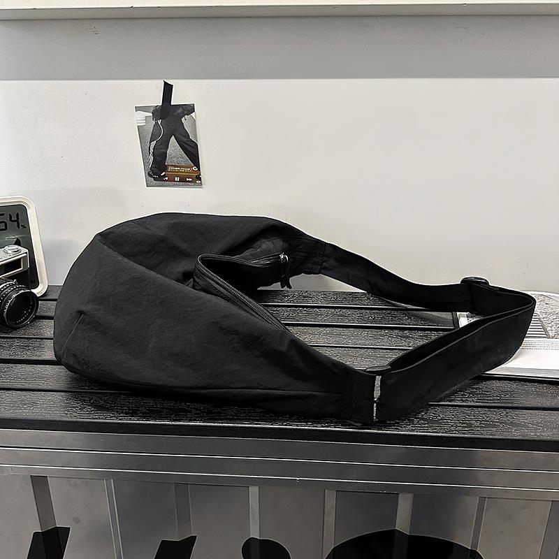 Men's Nylon Crossbody Bag Women's Large Capacity Tote Bag Student Book Bag Commuter Shoulder Bag