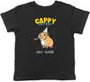 Personalised Happy Cappy Birthday Capybara Kids T-Shirt Boys Girls Gift