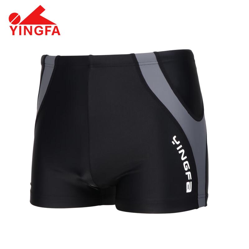 YINGFA Men's Flat-Leg Swim Trunks