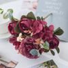 Artificial Flowers Silk Hydrangea Rose Peony Living Room Home vase table Garden Wedding bridal bouquet Diy Holiday Party Decor