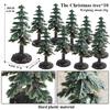 Oenux Simulation Household Decoration Stone Tree Stump Baobab Cacti Farm House Car Fence Accessory Animals Model Education Kids Toys