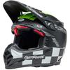 Bell Moto Off-Road Helmet Moto-9S Flex Fasthouse Smoke Bomb