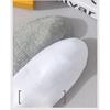 Men's Summer Pure Cotton Anti-odor and Sweat-absorbing Summer Short Socks, Black and White Sports Cotton Socks