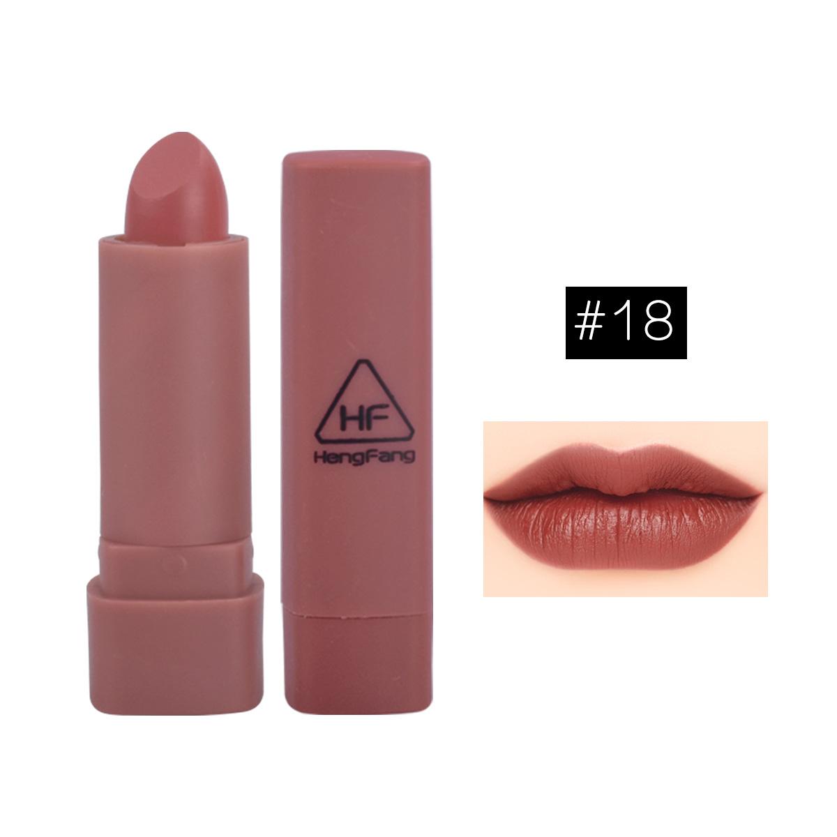 

HengFang 6 шт./компл. матовая водостойкая губная помада цвета большой тыквы 9065B