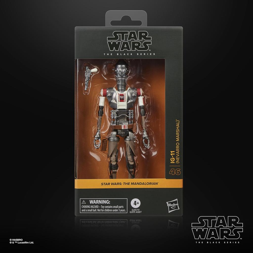 Star Wars The Black Series IG-11 (Marshal of Nevarro) The Mandalorian 6-Inch Action Figure Hasbro G2577