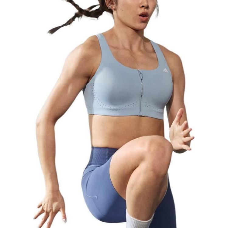 

Adidas EASY FIT TRAIN HIGH SUPPORT BRA Sports Underwear Women s Light Aqua Blue JM2466 XSAB