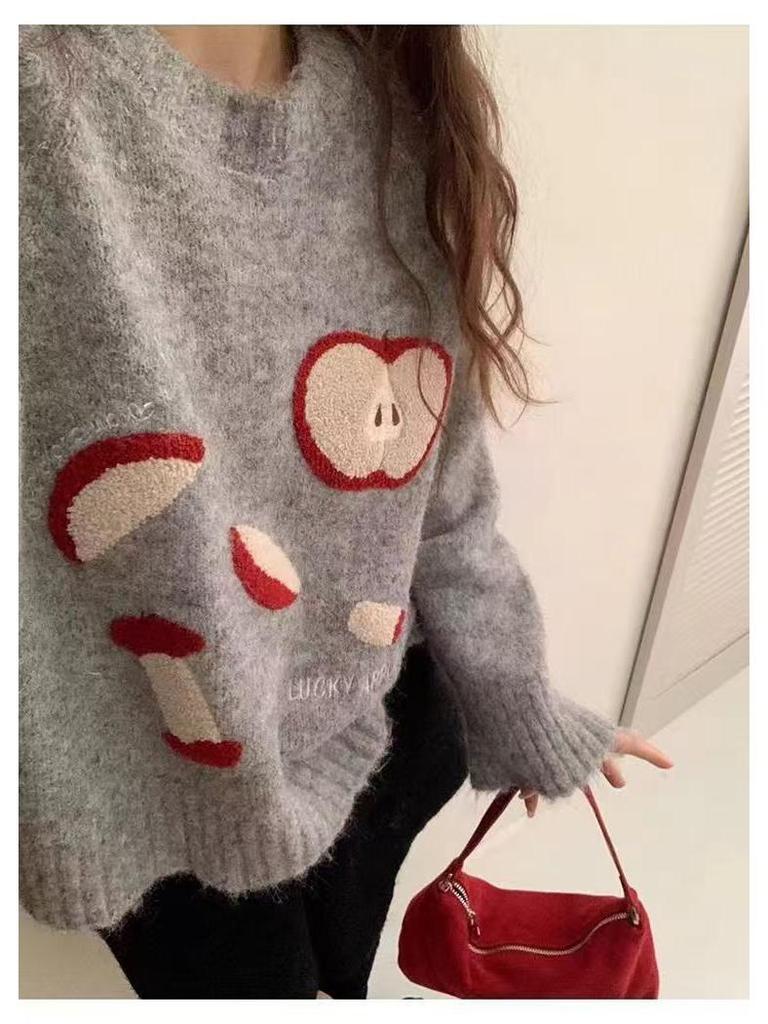 Lazy Chic Milky Soft Women's Sweater - Autumn/Winter Versatile Knitwear