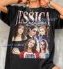 Jessica Alba 90s Vintage Retro Bootleg Shirt, 2000s Hollywood Icon Graphic Tee, Sci-Fi Action Star Fan Apparel #SAF