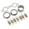 Exhaust Gasket Spring Rebuild Kit 3610047 Strong Sealing Low Noise Replacement for Polaris Sportsman 700 600
