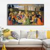 Large Vintage Oil Painting Poster Lamentation Over Christ Prints Fra Angelico Canvas Painting Gallery Wall Art Decoration Home