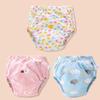 Baby Reusable Potty Training Pants Toddler Cotton Ecological Cloth Diaper Panties Waterproof Washable Nappies Boy Girl Underwear