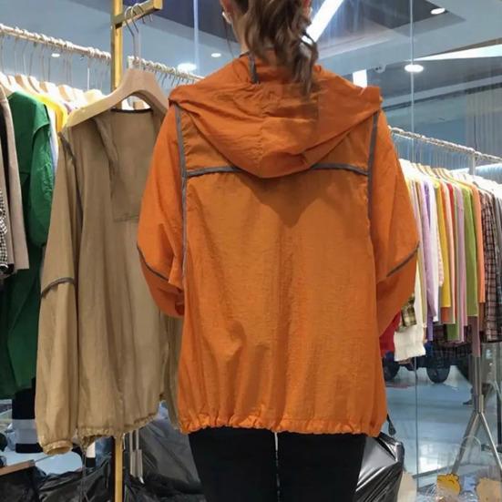 Jachetă cu protecție solară Mânecă lungă Parasolar Respirabil Ușoară Vară Jachetă cu protecție solară Îmbrăcăminte de damă