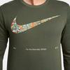 Nike Retro Sport Chameleon Micro Logo Crew Neck Long Sleeve T-Shirt Men Tops FN0836-325