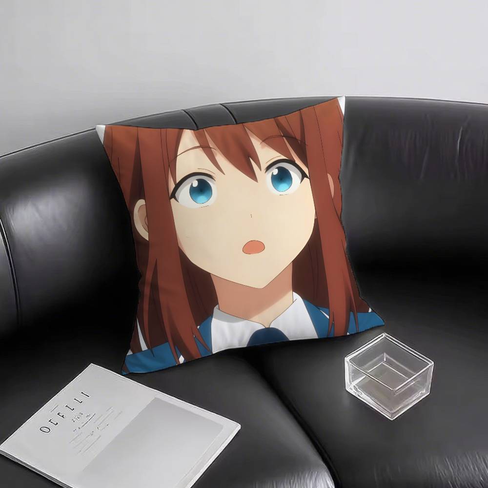 1 Stück Anzu Kissenbezug Mode Quadratischer Kissenbezug Schlafzimmer Sofa Zimmer Ins Dekoration Freizeit