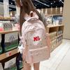 Schoolbag Korean Version Ins College Style Printing Backpack Female Versatile Sweet Backpack Large Capacity Campus Student Lightweight Schoolbag