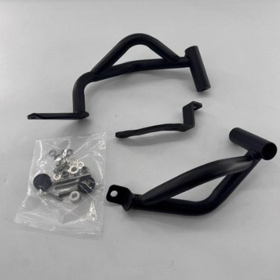 Wu Ji DS625X Crash Bars: Engine Guard, Fuel Tank Protector, Upper & Lower Anti-Fall Bars.