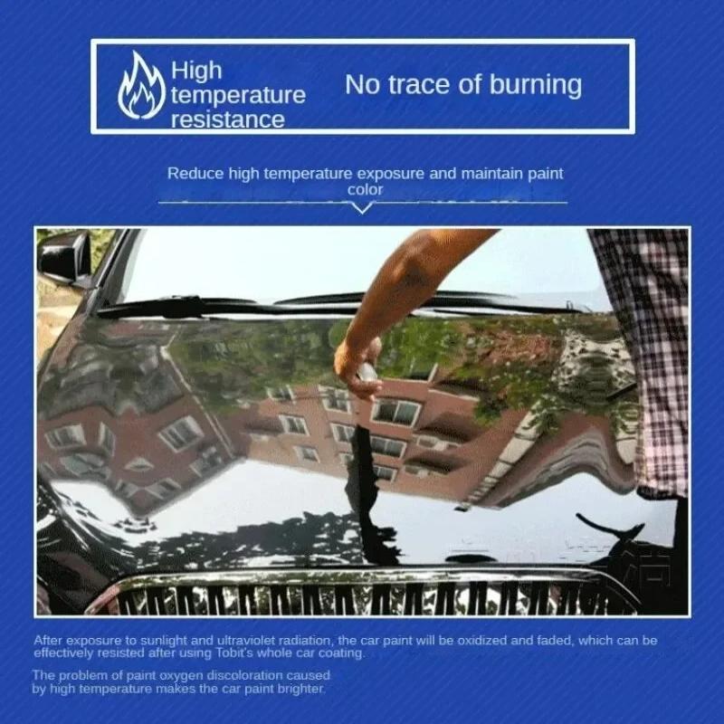 10H Ceramic Coating Car Liquid Glass - Super Hydrophobic Paint Care Durability Anti Corrosion