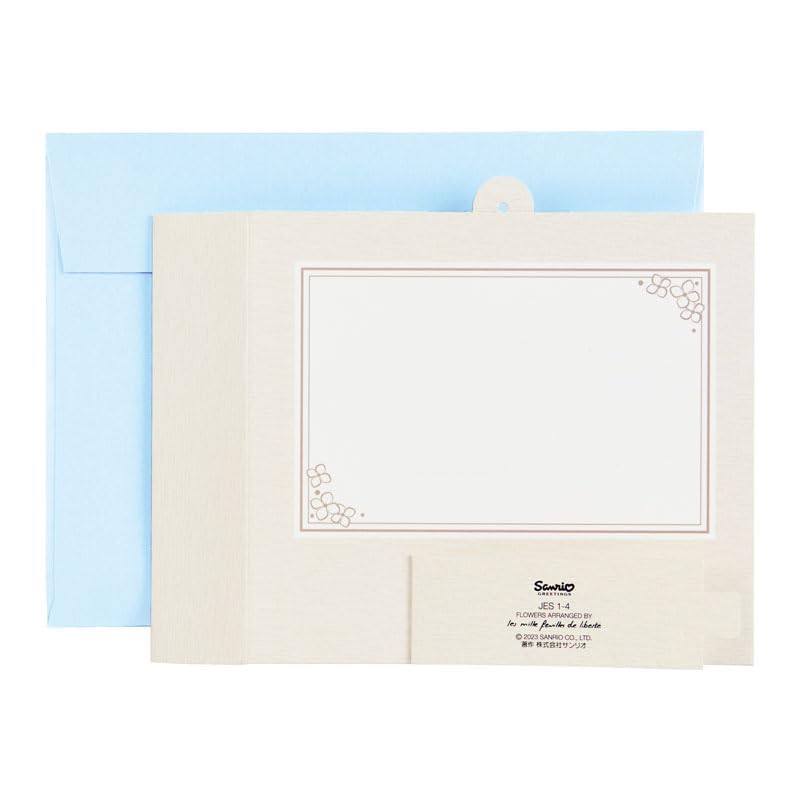 Sanrio Message Card Early Summer Card Flower Box Hydrangea Greeting Card Can Be Shipped Overseas JES SANRIO 212946 1-4