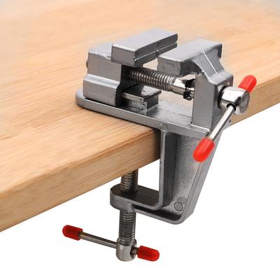 Toggle Clamp DIYWORK Screw Type Workbench Vise Flat Table Vise Pliers 30MM Maximum Opening Aluminum Alloy Quick Positioning Fixture